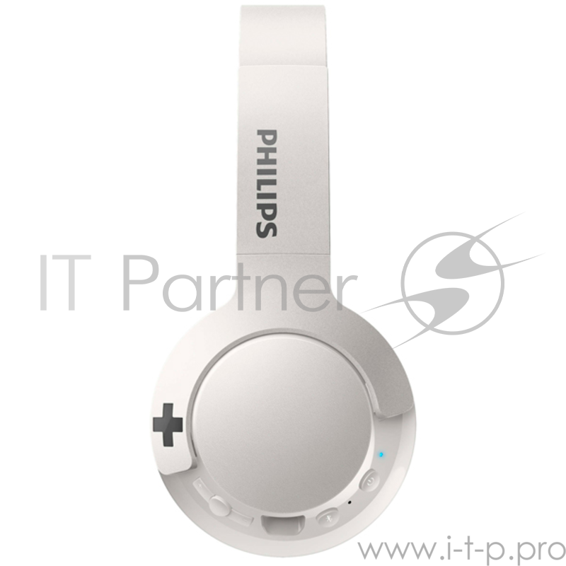 Наушники накладные Philips SHB3075WT белый беспроводные bluetooth (оголовье)