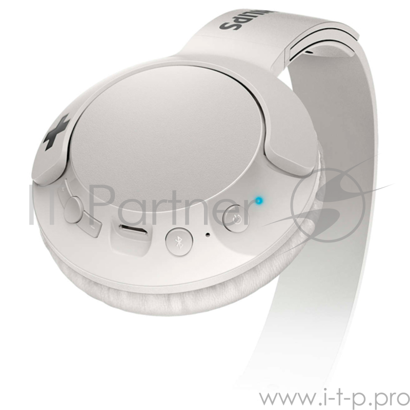 Наушники накладные Philips SHB3075WT белый беспроводные bluetooth (оголовье)