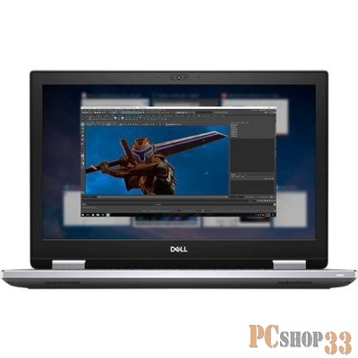 Ноутбук Precision 7740 Core i7-9850H (2,6GHz) Ultrasharp 17,3 IGZO UHD (3840x2160) Antiglare16GB (2x8GB)DDR4,1TB SSD,NV RTX3000 (6GB DDR5),Smart Card,FPR,TPM,vPro,2xThunderbolt 3,IR CAM,6cell,W10 Pro 3y NBD