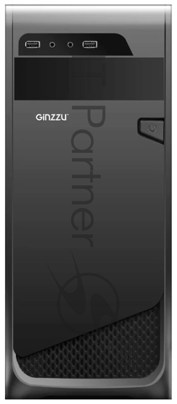 Ginzzu A180 2*USB 2.0,AU w/o PSU