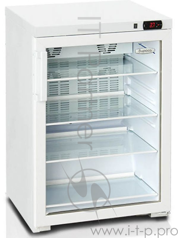 Холодильная витрина Бирюса 154DN белый (однокамерный),для хранения икры и пресерв с электронным управлением