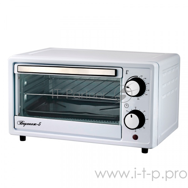 Жарочный шкаф Великие Реки Воронеж-5, 900 Вт, 9 литров, таймер на 60 минут, функции духовки, гриля, тостера, быстрый нагрев, компактный размер