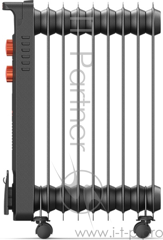 Радиатор TIMBERK TOR 21.1206 BCL 6 секций 1.2кВт черный