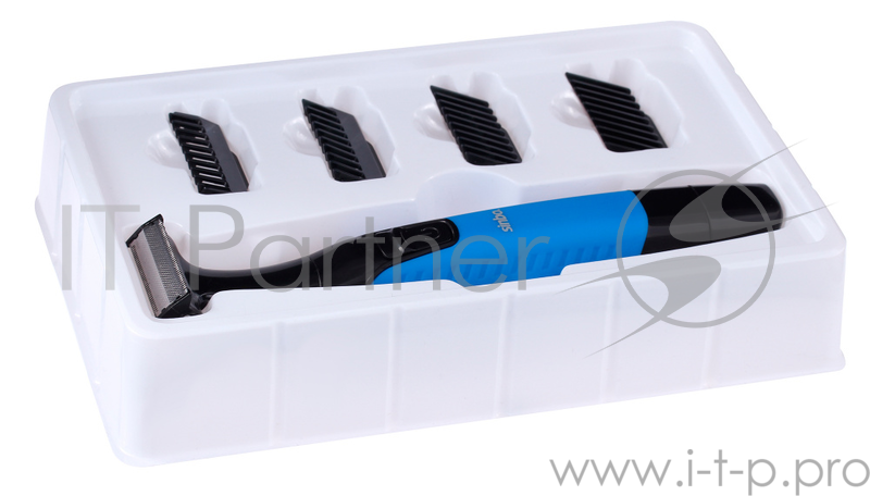 Триммер Sinbo SHC 4375 синий/черный (насадок в компл:4шт)