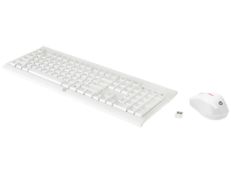 Опция для ноутбука HP C2710 M7P30AA Wireless Combo Keyboard/Mouse USB white