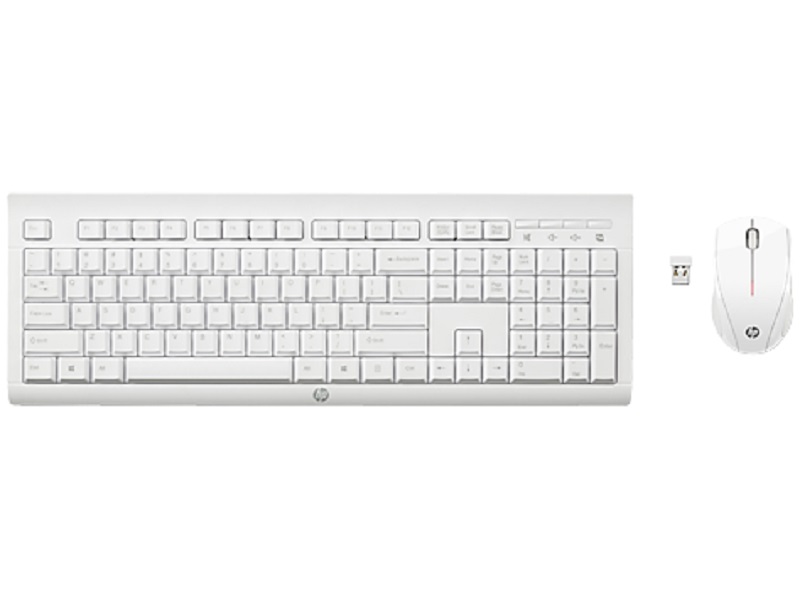 Опция для ноутбука HP C2710 M7P30AA Wireless Combo Keyboard/Mouse USB white