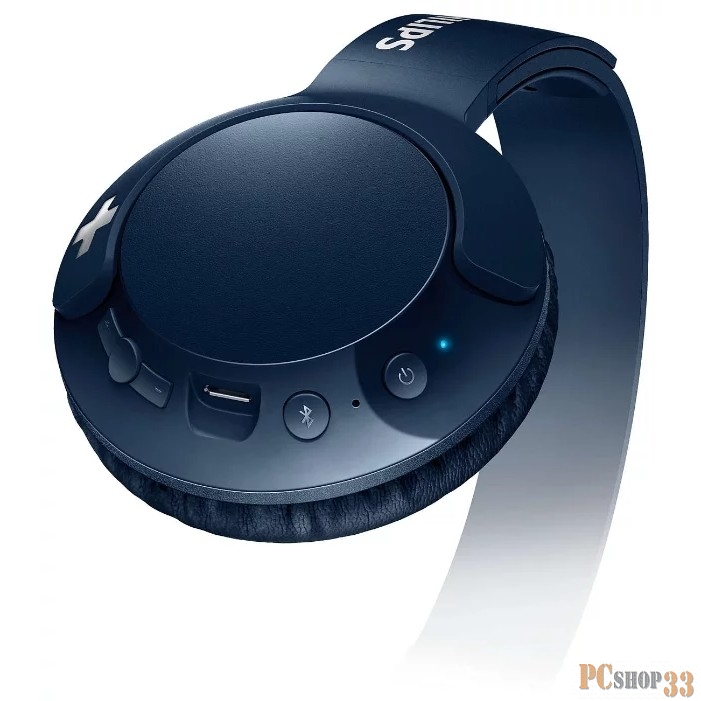 Наушники Philips SHB3075BL/00 Bluetooth синий