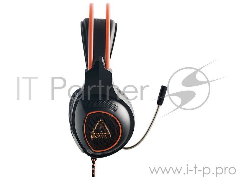 Гарнитура CANYON (Игровая ,звук 7.1,USB,регулятор громкости) чёрный-оранжевый (CND-SGHS7)