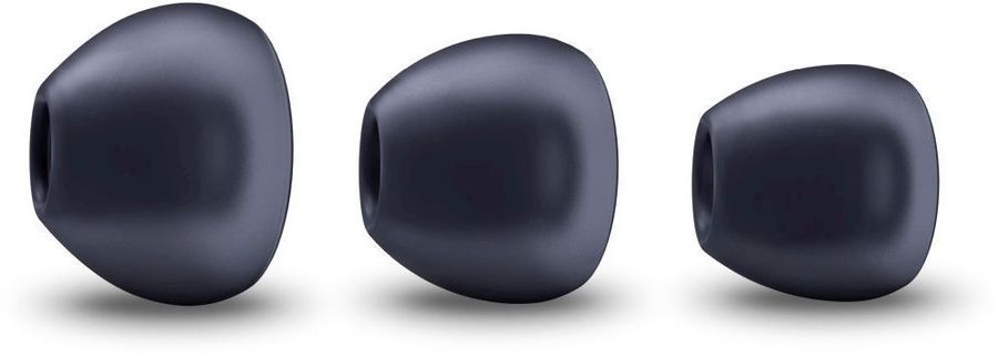 Гарнитура PHILIPS SHE2405BK/00 / Микрофон / Проводная вакуумная / Вкладыши / Сменные накладки / Mini-jack 3.5 мм. / Кабель 1.2 м. / Черный