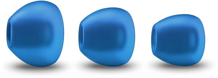 Гарнитура PHILIPS SHE2405BL/00 / Микрофон / Проводная вакуумная / Вкладыши / Сменные накладки / Mini-jack 3.5 мм. / Кабель 1.2 м. / Синий