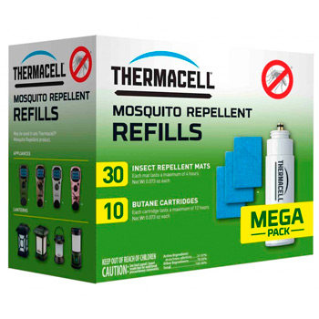 Набор запасной ThermaCell MR R10 (10 газовых картриджей + 30 пластин)