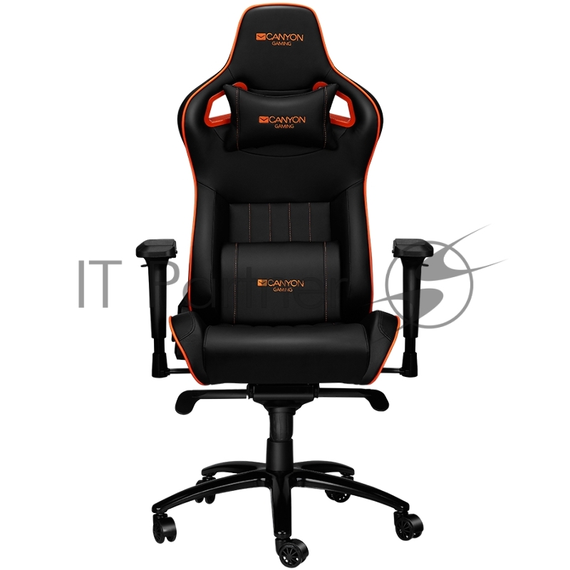 Кресло для геймеров Canyon Corax CND-SGCH5 черно-оранжевое