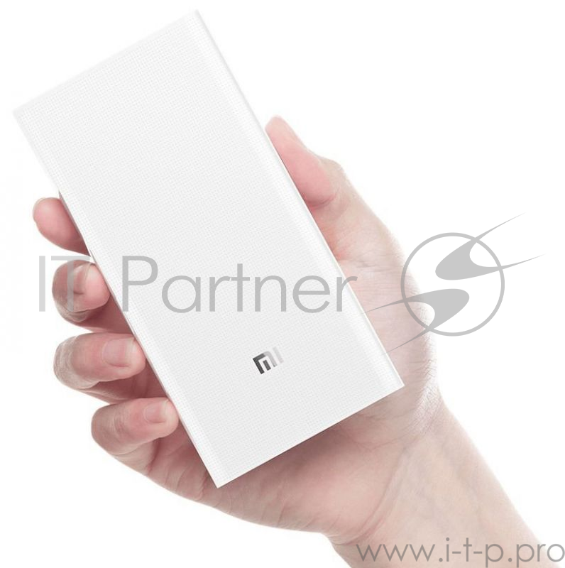Аккумулятор Xiaomi Mi Powerbank 2C 20000 white (PLM06ZM)