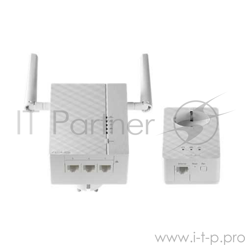 Сетевое оборудование Asus Asus PL-AC56 KIT Powerline-комплект стандарта HomePlug AV2 с поддержкой Wi-Fi 802.11ac