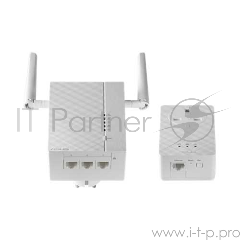 Сетевое оборудование Asus Asus PL-AC56 KIT Powerline-комплект стандарта HomePlug AV2 с поддержкой Wi-Fi 802.11ac