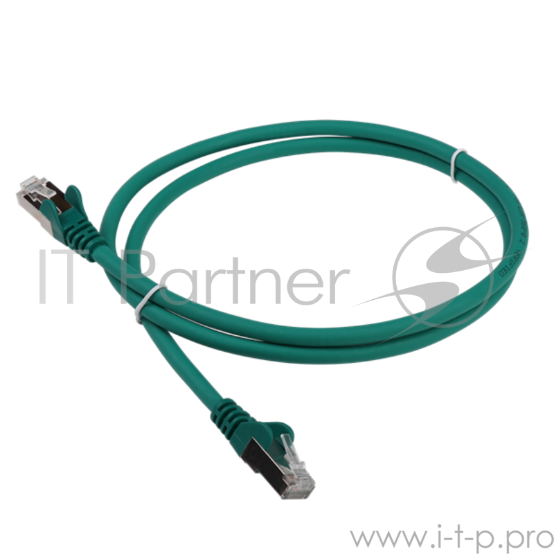 Патч-корд LANMASTER LSZH FTP кат.6, 3.0 м, зеленый