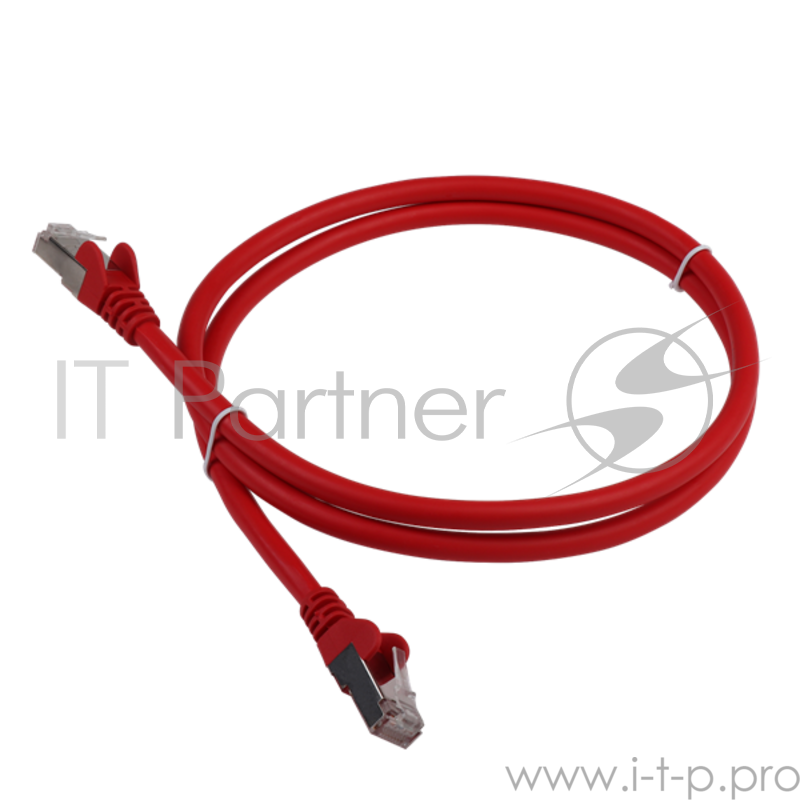 Патч-корд LANMASTER LSZH FTP кат.6, 2.0 м, красный