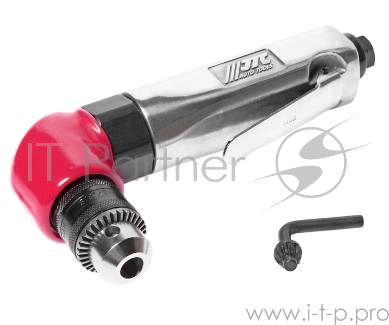 Дрель пневматическая JTC 3833 угловая патрон 10мм 1900об/мин 90PSI