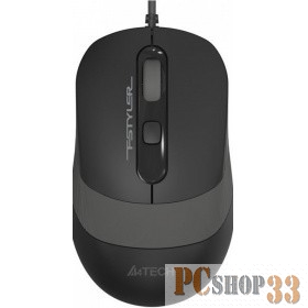 Мышь A4 Fstyler FM10 черный/серый оптическая (1600dpi) USB (3but)
