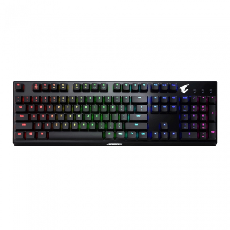 Клавиатура USB RUS AORUS K9 BLACK RU-RED GIGABYTE