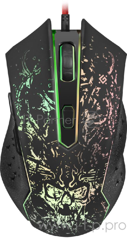 Мышка USB OPTICAL DEMONIAC GM-540L BLACK 52540 DEFENDER