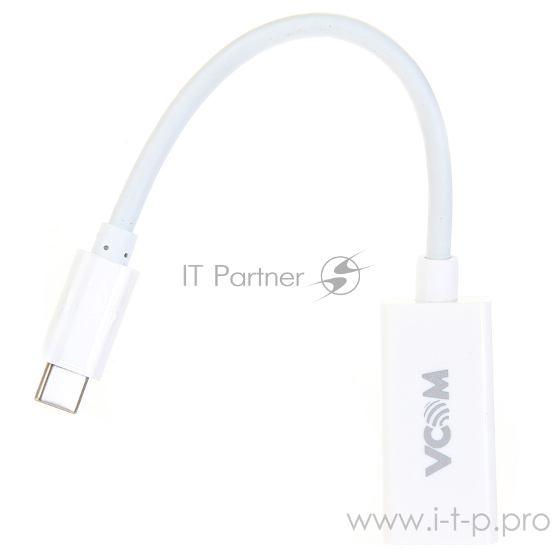 Кабель-адаптер USB 3.1 Type-Cm --> DP(f) 3840x2160@30Hz, 10Gbps , 0,15m VCOM <CU422>