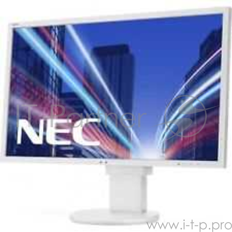 Монитор NEC 24 MultiSync E243WMI White/Silver-White {1920x1080, 250, 1000:1, 5ms, 178/178, DP, DVI, D-Sub}