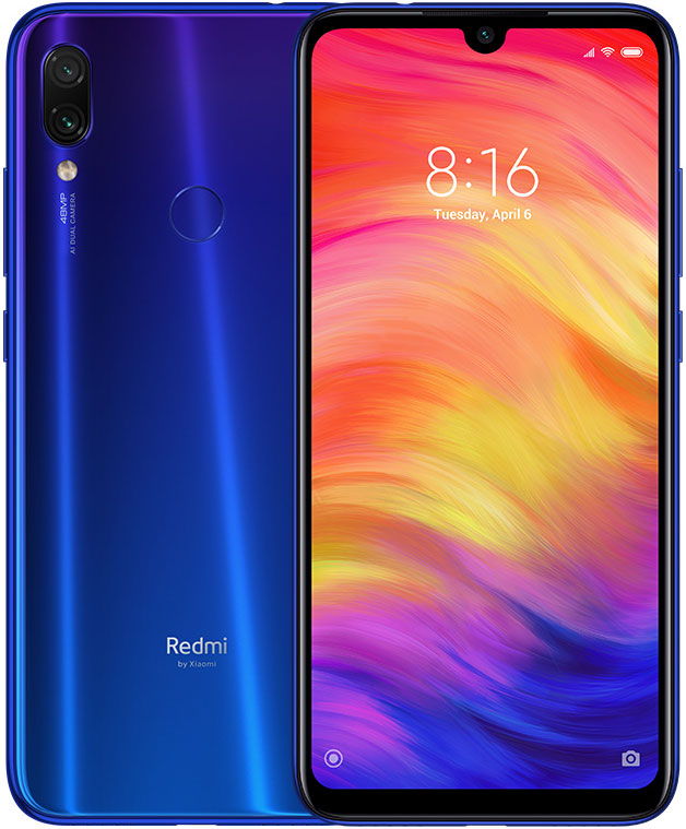 Смартфон Xiaomi Redmi Note 7 3GB + 32GB Blue