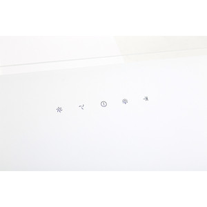 Вытяжки ELICA SHIRE WH/A/90 NO PLUG / Наклонная, 90см, 1200 м3, сенсорное управление, белое стекло