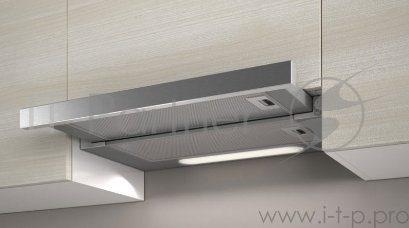 Встраиваемая вытяжка JET AIR AURORA LX/WH/F/60 , 60 см, 650 м3, кнопочное управление, цвет: белый