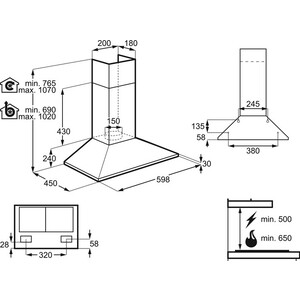Встраиваемая вытяжка Electrolux EFC226V