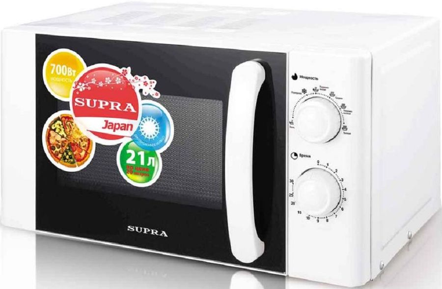 Микроволновая Печь Supra 20MW60 20л. 700Вт белый