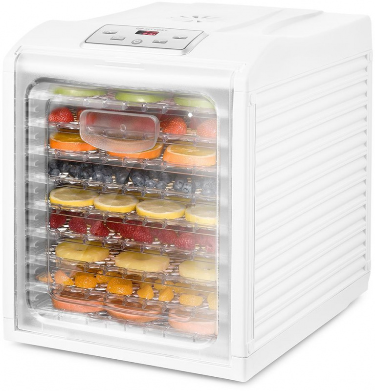 Сушка для фруктов и овощей Kitfort КТ-1909 9под. 700Вт белый