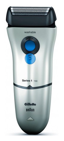 Бритва сетчатая Braun 150 S1 серебристый