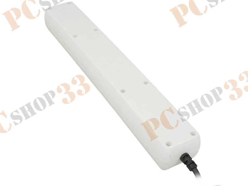 Сетевой фильтр на 6 розеток Гарнизон EHW-0, белый (0.5м) тип IEC C14