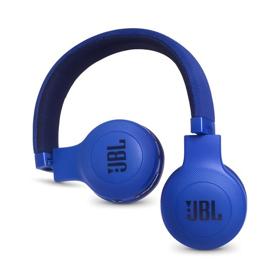 Гарнитура JBL E45BT, беспроводная, с регулятором громкости (Bluetooth), синий