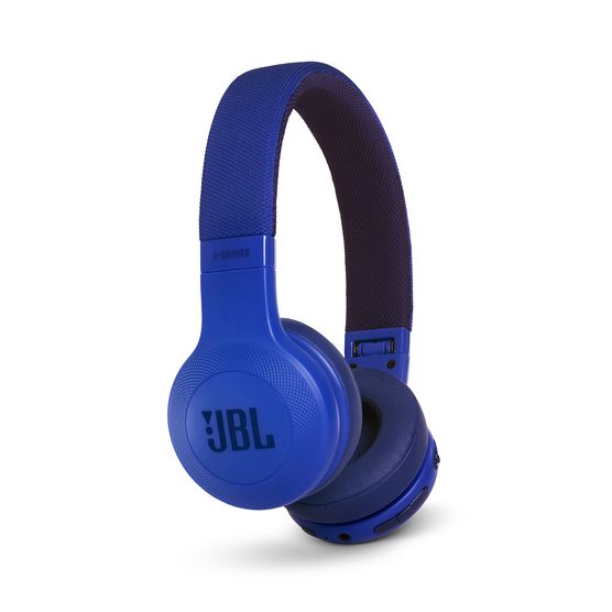 Гарнитура JBL E45BT, беспроводная, с регулятором громкости (Bluetooth), синий