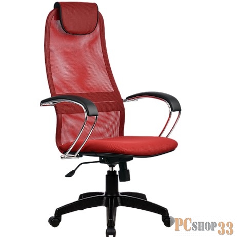 Кресло BK-8 PL № 22 сетка, красный