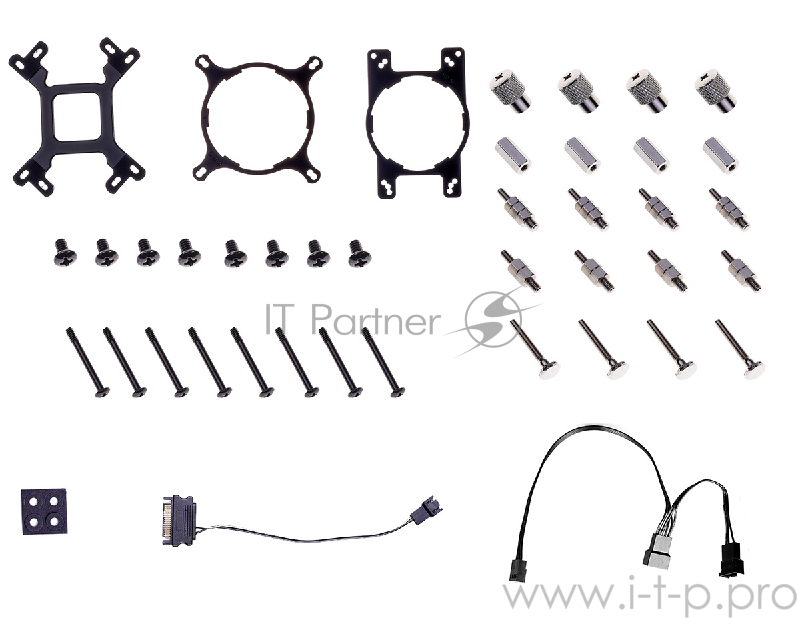 Система водяного охлаждения ID-Cooling FROSTFLOW X 240 (Black) 250W all Intel/AMD