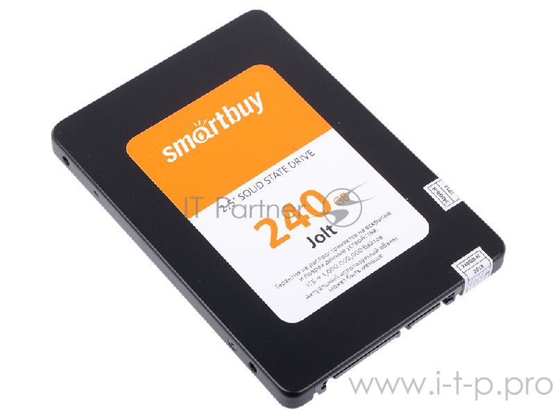 накопитель Smartbuy SSD 240Gb Jolt SB240GB-JLT-25SAT3 {SATA3.0, 7mm}