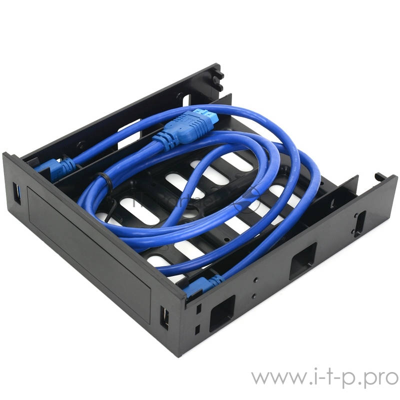 CMU3-B5 панель с двумя портами USB 3.0 в слот 5.25 компьютерного корпуса и слот 1*3.5/2*2.5