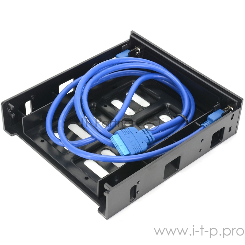 CMU3-B5 панель с двумя портами USB 3.0 в слот 5.25 компьютерного корпуса и слот 1*3.5/2*2.5