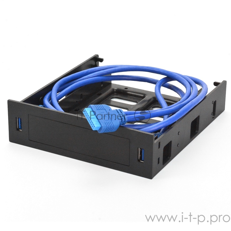 CMU3-B5 панель с двумя портами USB 3.0 в слот 5.25 компьютерного корпуса и слот 1*3.5/2*2.5