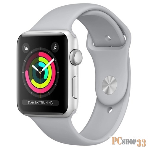 Умные часы Apple Watch Series 3 42mm Silver Aluminium with Fog Sport Band MQL02RU/A