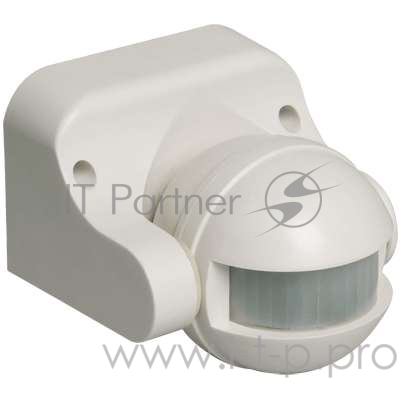 датчик движения Iek LDD10-009-1100-001 Датчик движения ДД 009 белый, макс. нагрузка 1100Вт, угол обзора 180град., дальность 12м, IP44, ИЭК