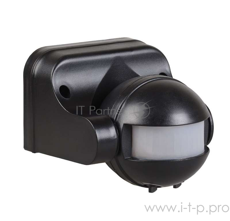 датчик движения Iek LDD10-009-1100-002 Датчик движения ДД 009 черный, макс. нагрузка 1100Вт, угол обзора 180град., дальность 12м, IP44, ИЭК