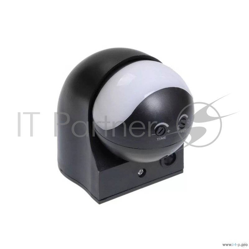 датчик движения Iek LDD10-010-1100-002 Датчик движения ДД 010 черный, макс. нагрузка 1100Вт, угол обзора 180град., дальность 10м, IP44, ИЭК