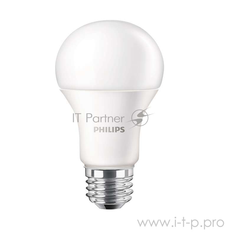 Philips Лампа светодиодная LEDBulb LED 12Вт E27 3000K 230VA60 RCA EcoHome (929001954907)