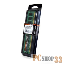 Модуль памяти DDR-III 4GB QUMO 1333MHz PC-10660 512Mx8 CL9 Retail (QUM3U-4G1333C9)