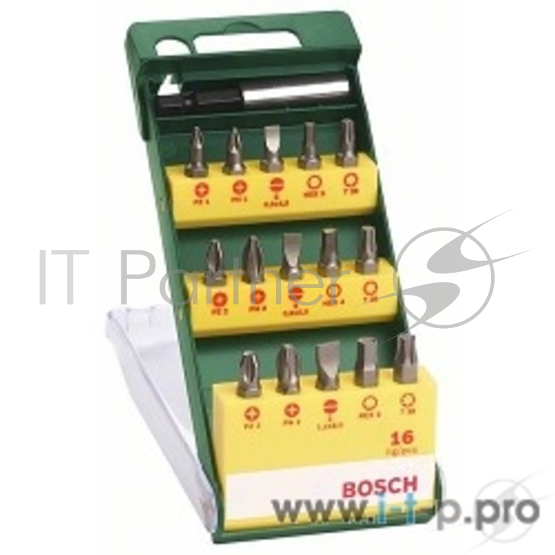 Биты Bosch 2607019453 15 БИТ + УНИВ.ДЕРЖАТЕЛЬ